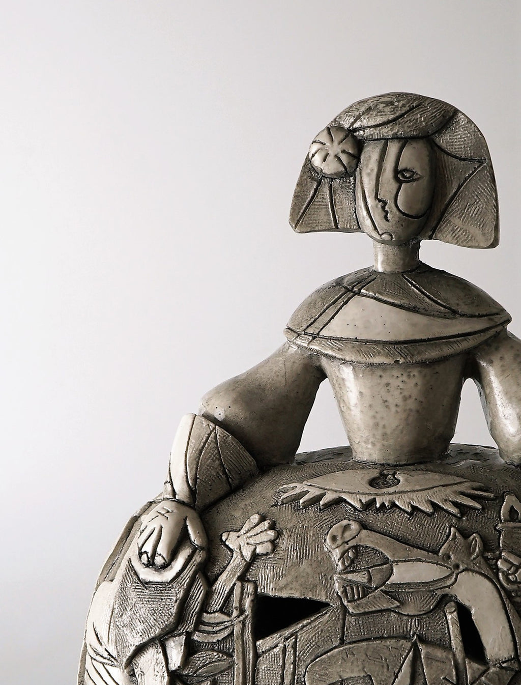 Mittelweiß/Schwarze Menina