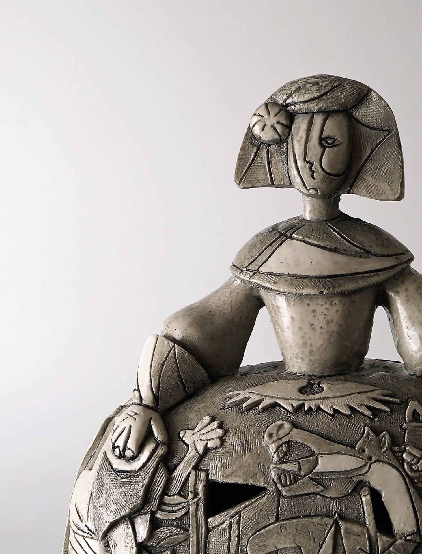 Mittelweiß/Schwarze Menina