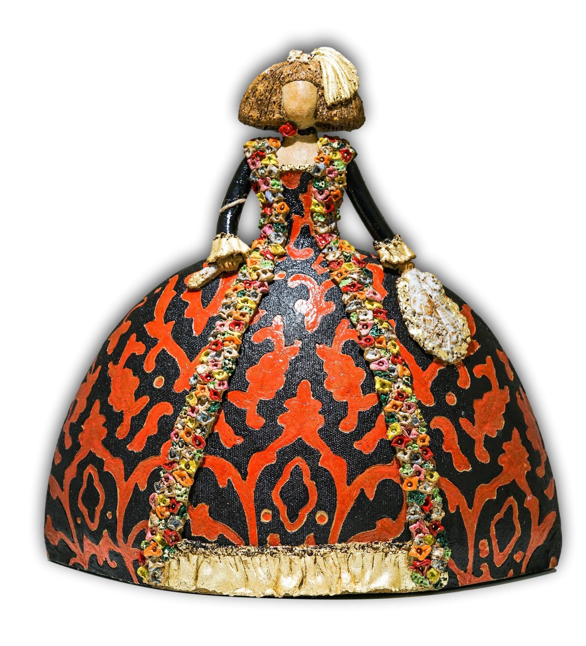 Menina pieza unica ref 122 Roja-negro