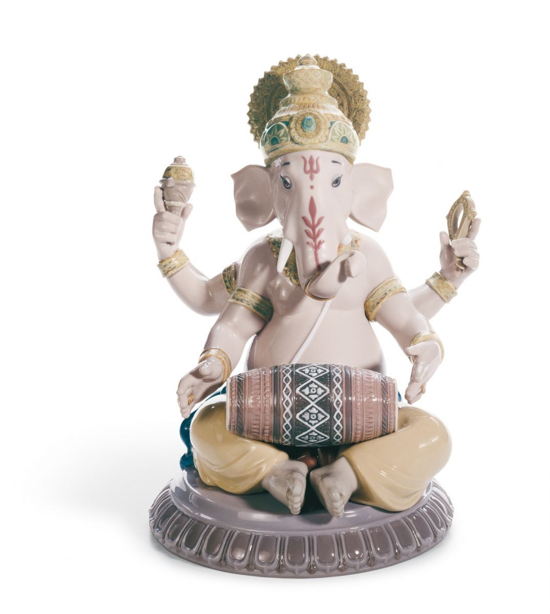 Ganesha con mridangam