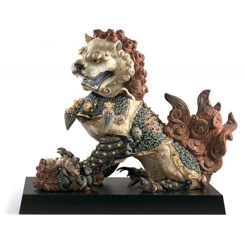 León guardián (rojo)