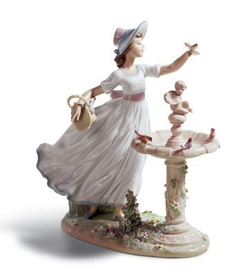 Pajaritos en la Fuente