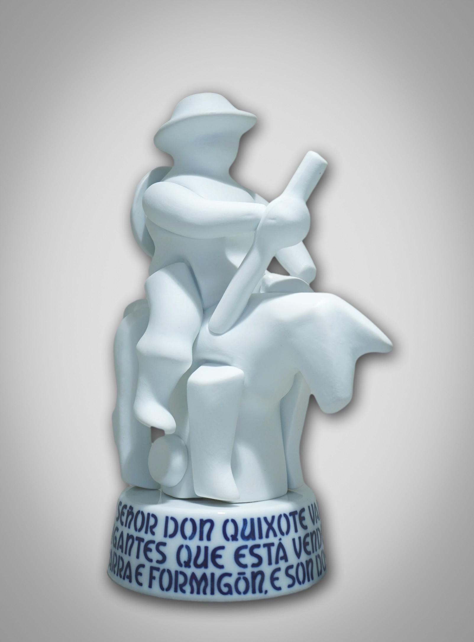 Sancho cubiste à dos d'âne