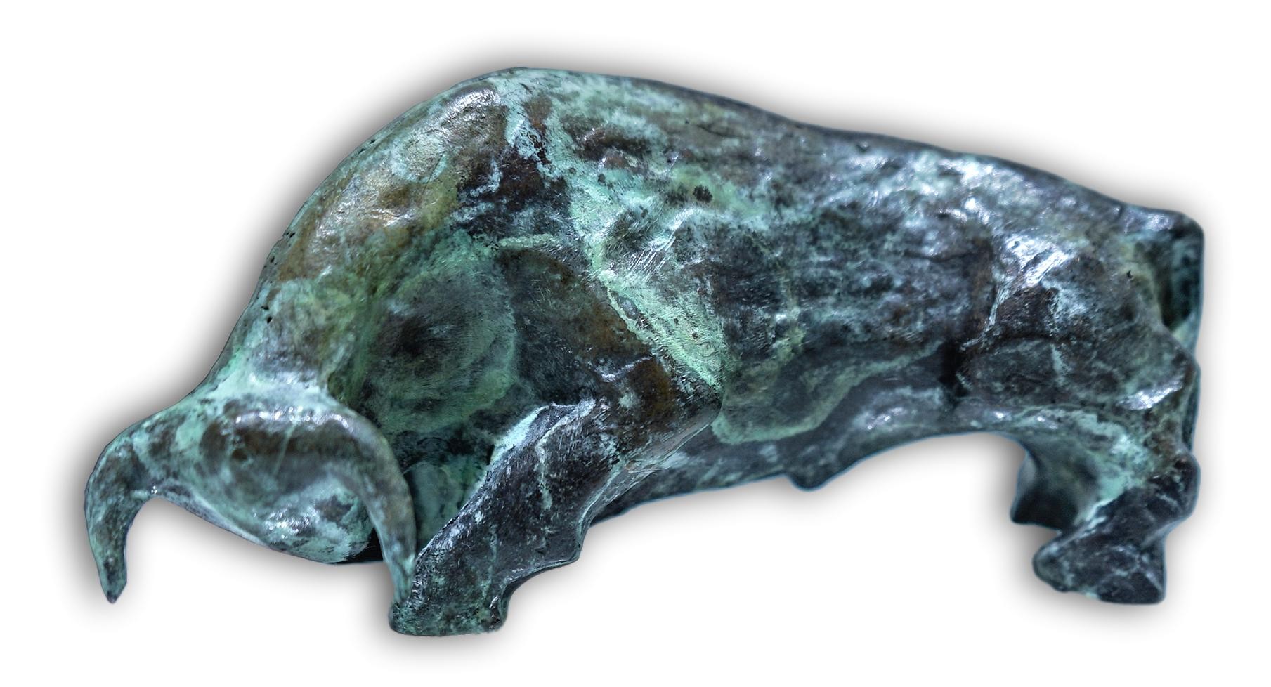 Toro bronce mediano 27/12