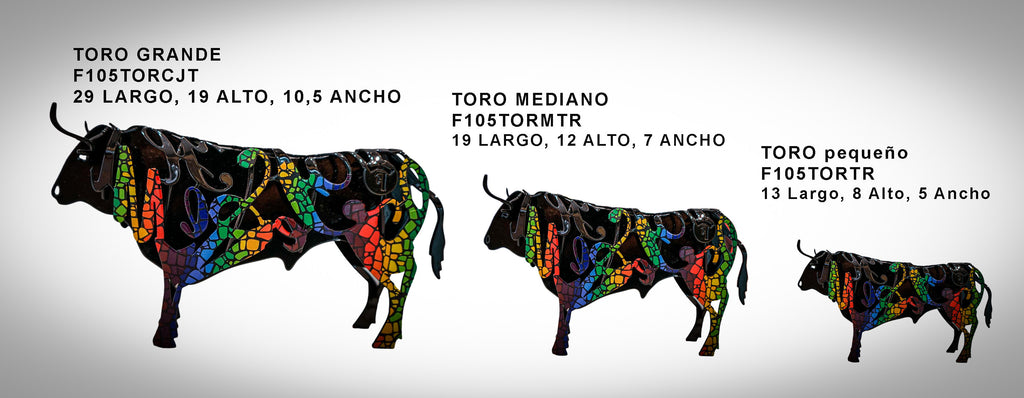 Mittlerer Stier schmiedet Gaudí