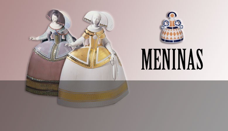 Collection of "Meninas" figures from our store.